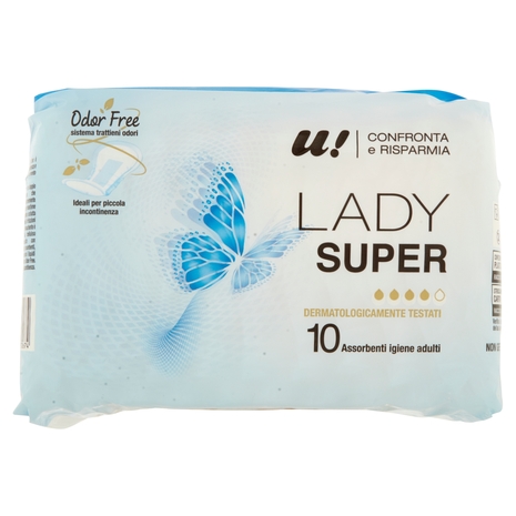 10 Assorbenti Lady Super U! Confronta e Risparmia
